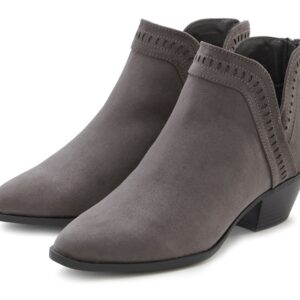 Lascana Cowboy Stiefelette Cowboy Boots Western Stiefelette Ankleboots Mit Ausschnitt Vegan