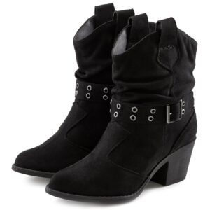Lascana Herbststiefelette Cowboy Stiefelette Cowboy Boots Western Stiefelette Ankleboots Vegan