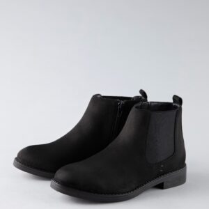 Aniston Shoes Chelseaboots Stiefelette Blockabsatz Mit Breitem Stretch
