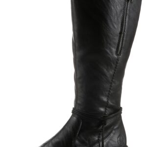 Rieker Reissverschlussstiefel Langschaftstiefel Blockabsatz Vario Schaft Und 2 Reissverschluessen