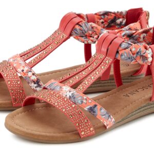 Lascana Sommerschuh Sandalette Offener Schuh Sandale Mit Aufwendiger Verzierung Vegan
