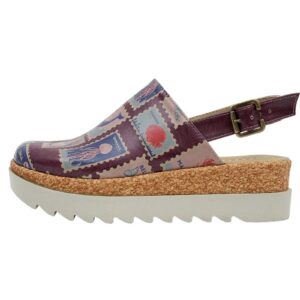 Dogo Akita Spaces And Places Damen Sandalen Clog Handgefertigt
