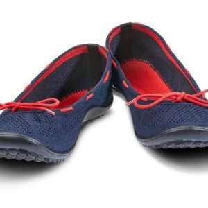 Leguano Style Maritim Barfussschuh Ballerina Slipper Bequemschuh Mit Modischen Durchzuegen