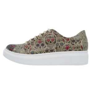 Dogo Myra Low Top Sneaker Remembrance Of Frida Kahlo Damen Sneaker Plateausneaker Handgefertigt
