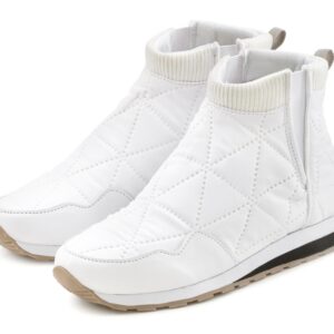 Vivance By Lascana Ankle Stiefelette Outdoor Boots Sneaker Winterstiefelette In Modischer Stepp Optik