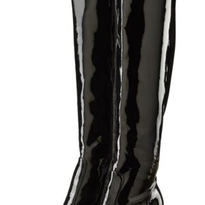 Lascana Belle Affaire High Heel Stiefelette Mit Plateau Overkneestiefel In Erotischer Lack Optik